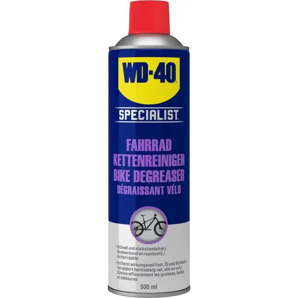 WD-40 Polkupyörä Rasvanpoistoaine - Suihkepurkki 500ml Turvallinen Maksu