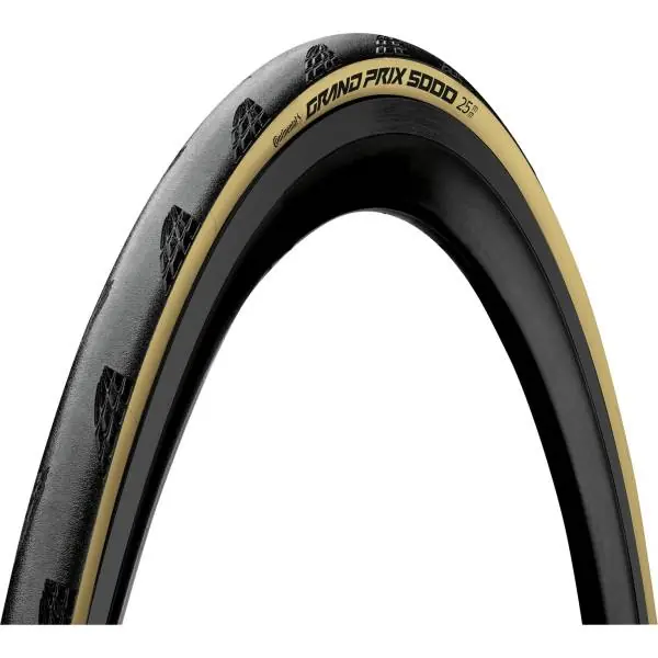 Sertifioitu Continental Grand Prix 5000 Rengas 25-622 TdF LTD - Musta/Kerma