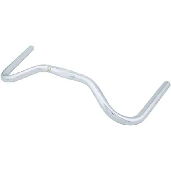 Brave Moustache Ohjaustanko Ø25.4mm 530mm Teräs - Hopea Älä Missaa
