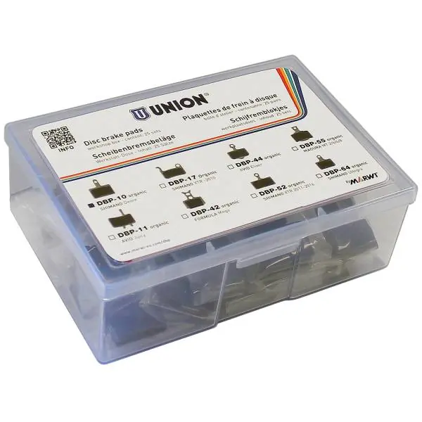 Nopea Toimitus Union DBP-10 Jarrupalat Shimano Deore - Sininen (25)