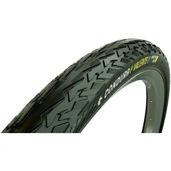 Condura Valente Rengas 28 x 1 5/8 x 1 1/4" Heijastava - Musta Turvallinen Maksu