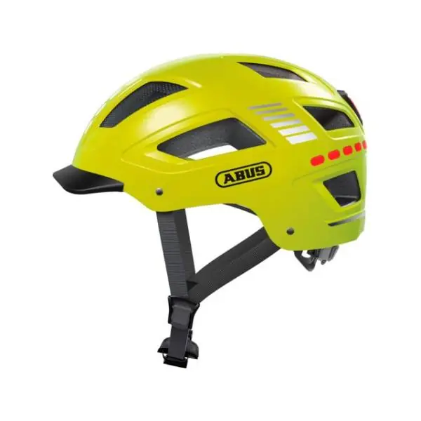 Abus Hyban 2.0 Led Pyöräilykypärä Signal Keltainen - M 52-58 cm Uutuus
