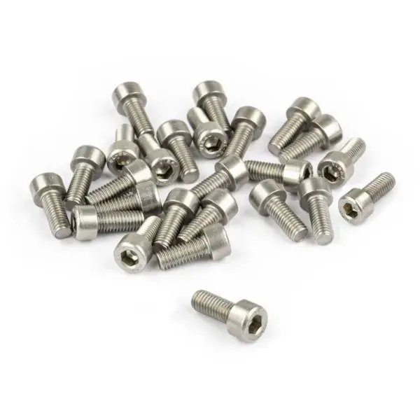 Alennettu Hinta HBS Kuusiokantapultti M5 x 12mm Inox - Hopea (25)