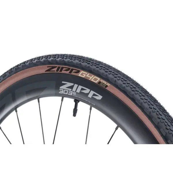 Alennettu Zipp G40 XPLR Rengas 28 x 1.50" TL-R Taitettava - Musta/Ruskea
