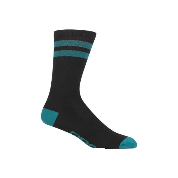 Giro Talvi Merino Wol Sukat Musta/Harbor Sininen - S 36-39 Alkuperäinen
