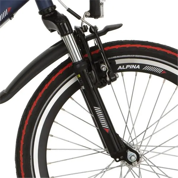 Superhinta Alpina Jousitus Haarukka 22" Yabber - Musta