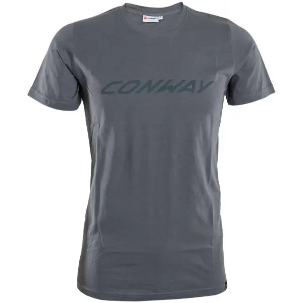 Conway T-Shirt Basic Lyhyt Laippa Harmaa - XL Ilmainen Palautus