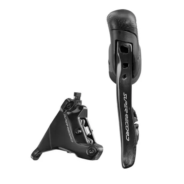 Campagnolo Super Record WRL Vivut 12V Vasen 160mm - Musta Alennettu Hinta