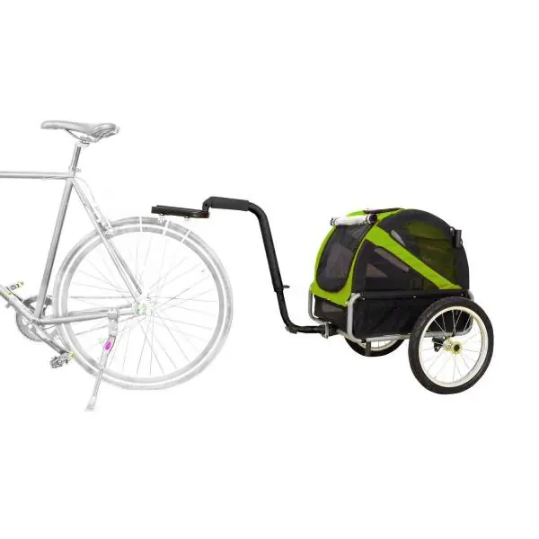 Osta Verkossa DoggyRide Mini20 Britch Matkatavarateline Sovitin Musta - Vihreä