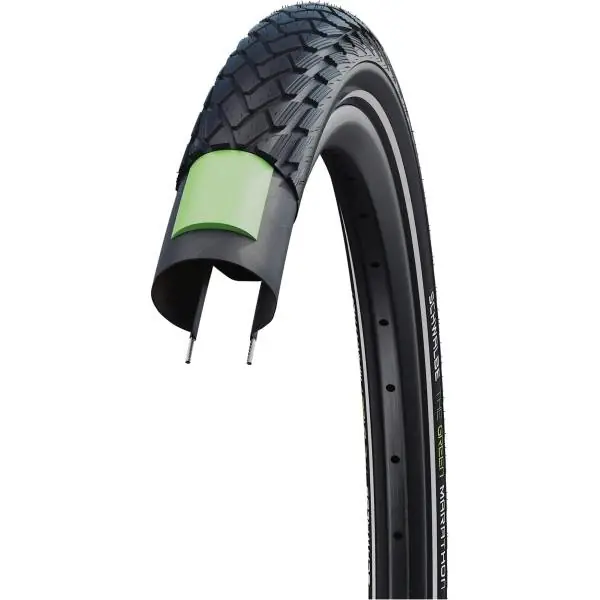 Alkuperäinen Schwalbe Marathon Rengas 27.5x2.35" Eco Green Guard - Musta