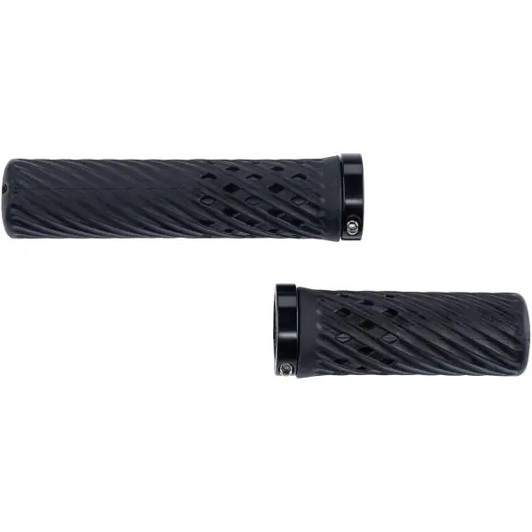 Ajankohtainen Herrmans Luna DD40 Kahvat Double Tiheys 130/90mm - Musta