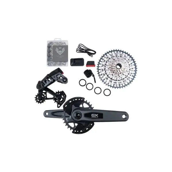 Sram GX Eagle AXS Ryhmäsarja 170mm 10-52T 12V - Tumma Harmaa Osta Nyt
