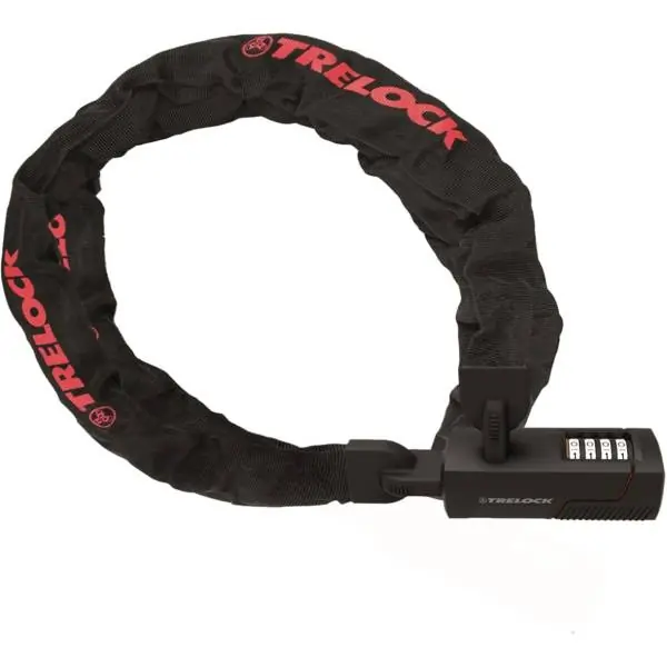Viikonlopputarjous Trelock BC480 Yhdistelmälukko 170cm Ø7mm - Musta