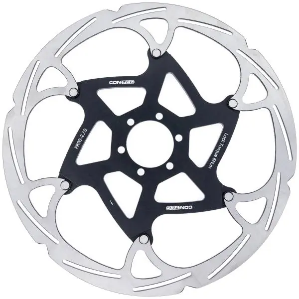Merkkituote Contec CDR-LW-6B Jarrulevy Ø220mm 6-Reikä - Hopea/Musta
