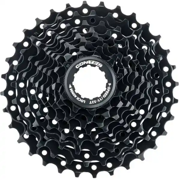 Contec Aste.HT Rataspakka 9S 11-32T Shimano - Musta Älä Missaa