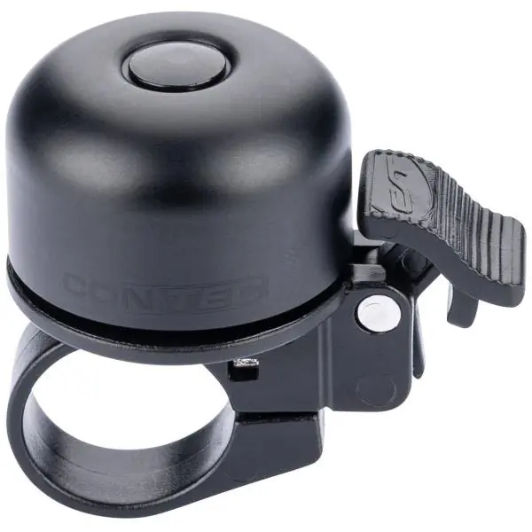 Uusi Kokoelma Contec Bing Mini Polkupyörän Kello Ø37mm Ø22.2mm - Matta Musta