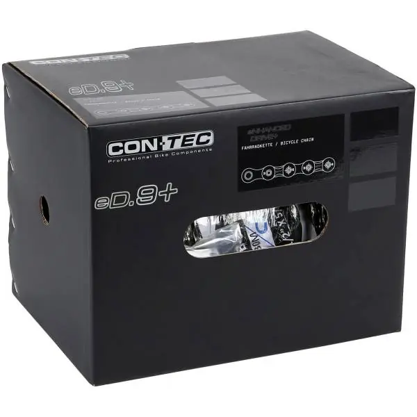 Contec eNHANCED Drive eD.9+ Polkupyörän Ketju 2364S - Harmaa (30m) Erikoistarjous