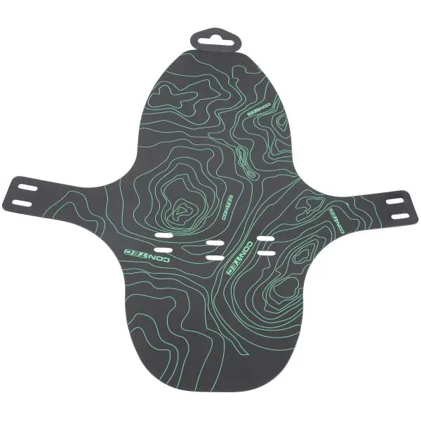 Edullinen Contec Specter Etulokasuoja 25.8cm Muovi - Musta/Vihreä