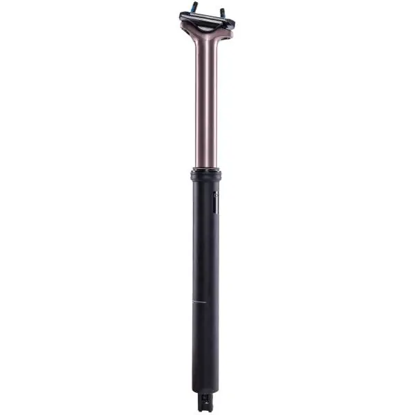 Contec Nara Dropair DLX Satulatolppa Ø34.9mm 345mm 40mm Alu - Musta Kausialennus