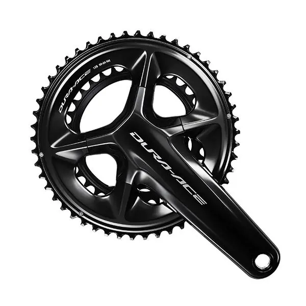 Ilmainen Palautus Shimano Dura-Ace R9200P Kampisarja 12V PM 175mm - Musta