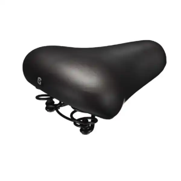 Selle Comfort Polkupyörän Satula City - Satulan Kiinnitin Vaahto Budjetti - Musta Poisto