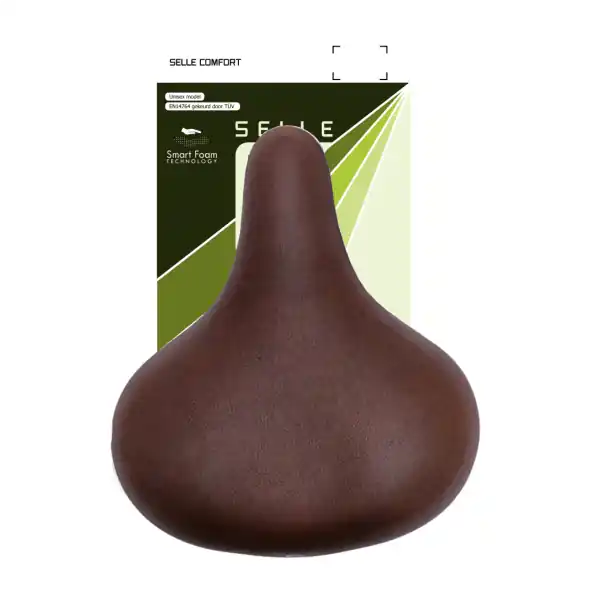 Lähetetään Heti Selle Comfort Polkupyörän Satula Retro Vaahto M - Ruskea
