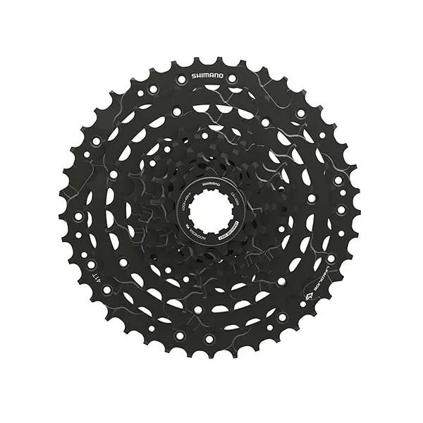 Shimano LG300 Rataspakka 9S 11-41T Linkglide - Musta Flash-Tarjous