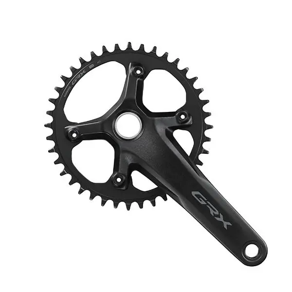 Alkuperäinen Shimano GRX RX610 Kampisarja 12V 40T 172.5mm - Musta