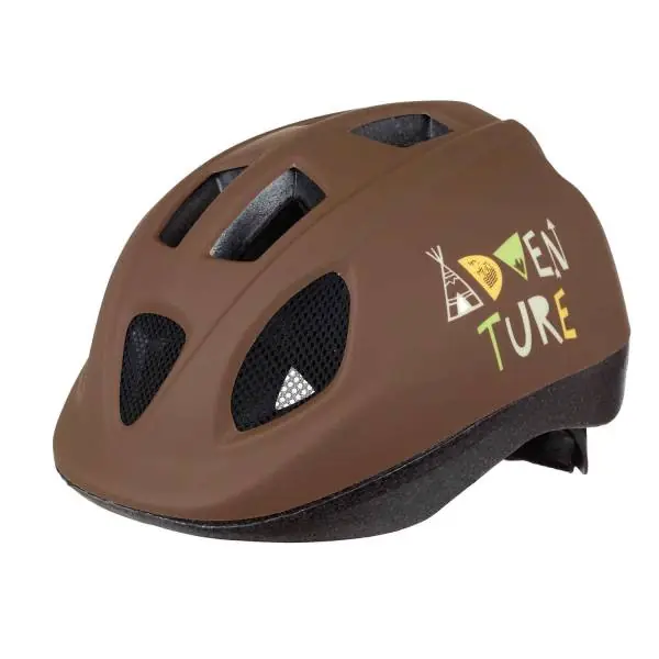 Uusi Malli Polisport Vauva Pyöräilykypärä Adventure Ruskea - XS 46-53 cm