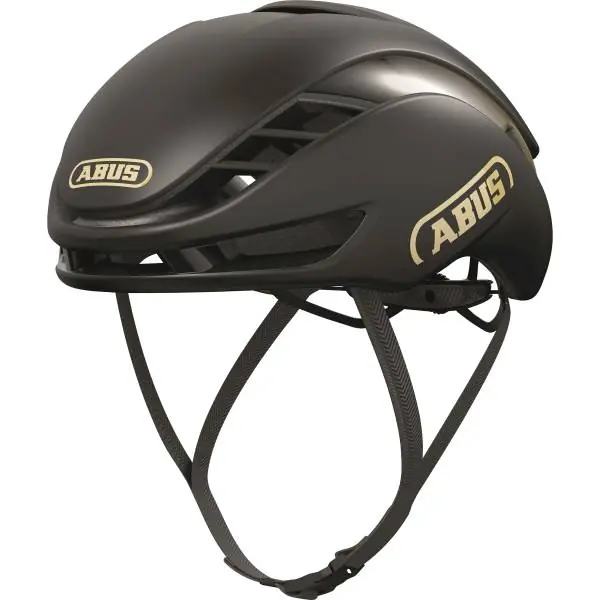 Alennettu Hinta Abus GameChanger 2.0 Pyöräilykypärä Musta/Kulta - M 54-58 cm