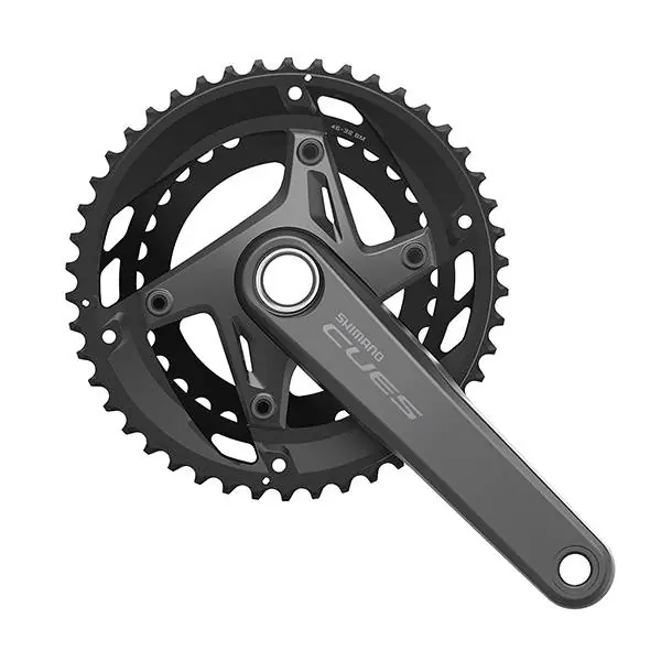 Shimano Cues U6010 Kampisarja 11S 46-32T 175mm - Musta Uusi Kokoelma