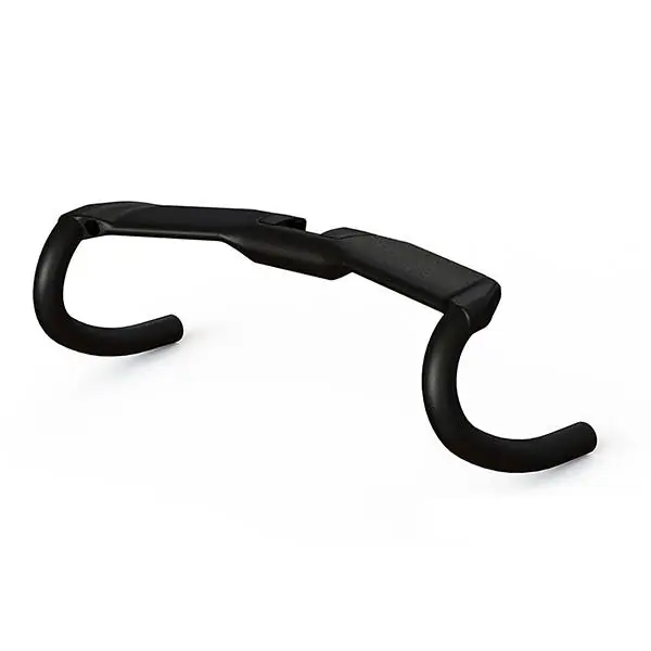 Ajankohtainen Pro Vibe Aero Ohjaustanko Hiili 37cm Ø31.8mm - Musta