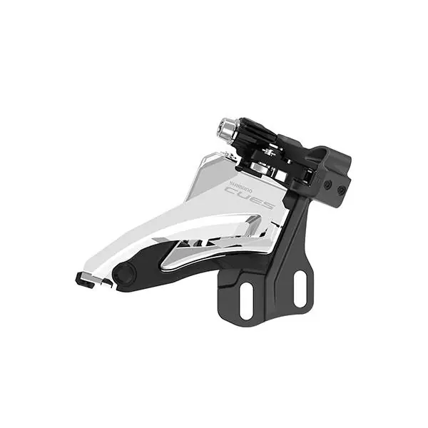 Shimano Cues U6000-D Etuvaihtaja 11S 40-36T E-Tyyppi - Hopea Superhinta