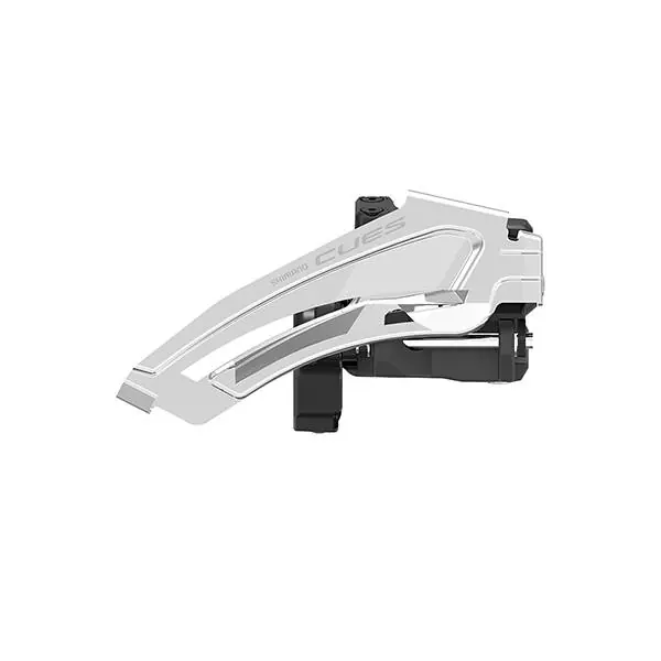 Älä Missaa Shimano Cues U6010 Etuvaihtaja 11S 46-40T Ø34.9mm - Hopea