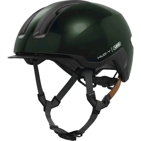 Lähetetään Heti Abus Hud-Y Pyöräilykypärä Moss Vihreä - L 57-61 cm