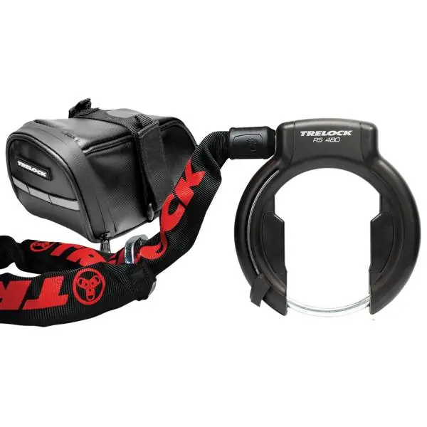 Trelock RS 480 XL Runkolukko Sarja 100cm Ø6mm NAZ - Musta Pikatoimitus