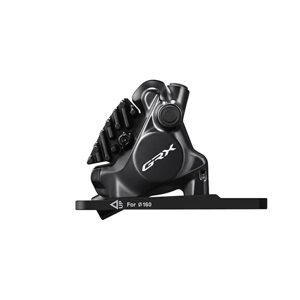 Vain Tänään Shimano GRX RX8204 Levyjarru Sarja Vasen/Etuosa 1000mm - Musta