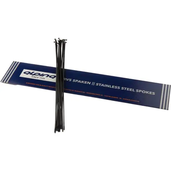 Aito Alpina RC Pinna 14 x 290mm J-Bend Inox DB1.8 - Musta (18)
