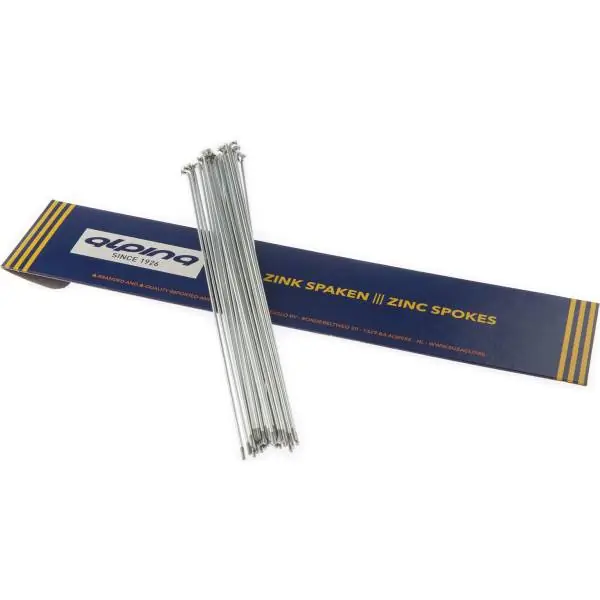Ajankohtainen Alpina Pinna 14 x 284mm J-Bend Sinkki - Hopea (36)