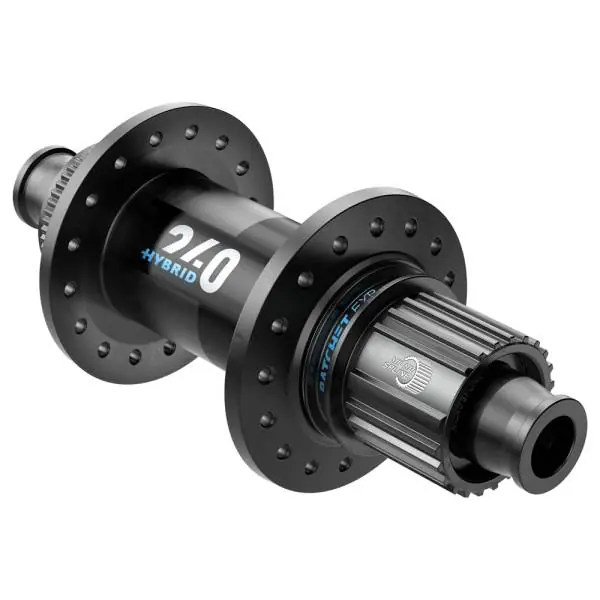 DT Swiss 240 Hybrid Takanapa 32G SH 12V Ø12/148mm CL - Musta Uusi Kokoelma