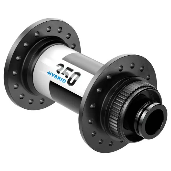 Sertifioitu DT Swiss 350 Hybrid Etunapa 32G Ø15/110mm Levy On Alu - Musta
