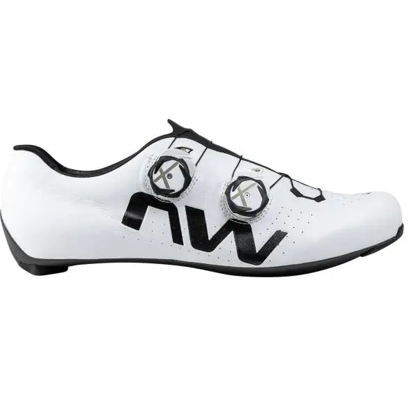 Viimeinen Mahdollisuus Northwave Veloce Extreme Pyöräilykengät Valkoinen/Musta - 43,5