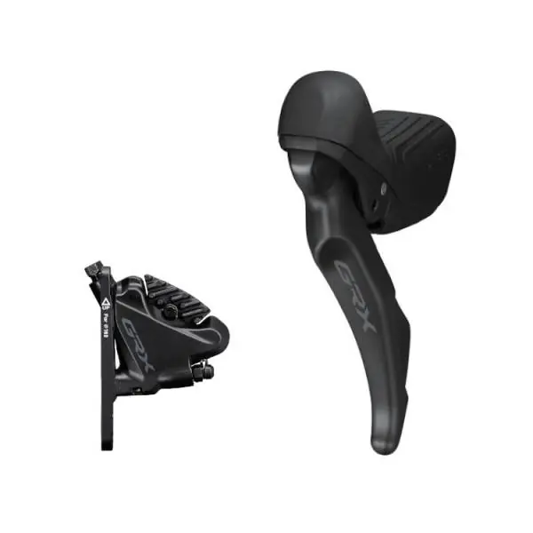 Tukkuhinta Shimano GRX RX610 Levyjarru Sarja 2V Vasen/Etuosa - Musta