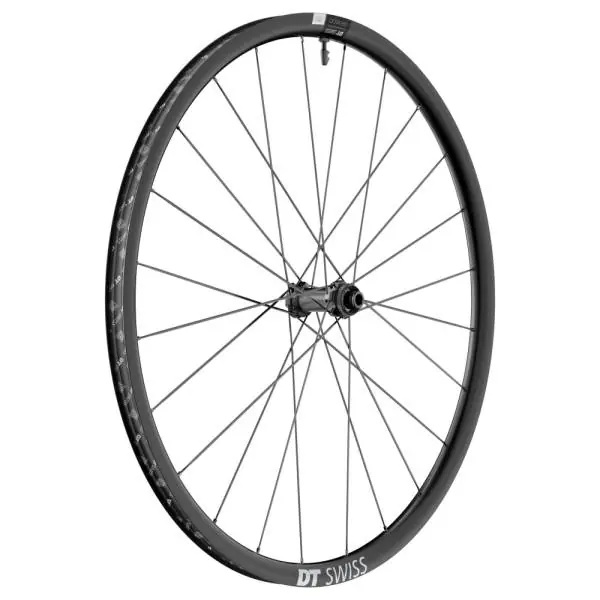 Alkuperäinen DT Swiss GR1600 Spline 25 DB Etupyörä 28" Levy CL 100mm - Musta