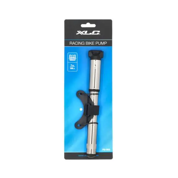 XLC Mini Race R03 Käsipumppu 220mm Alu Dv/Pv/Sv - Sininen/Hopea Kausialennus