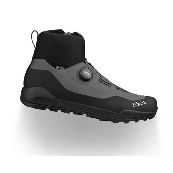 Rajoitettu Tarjous Fizik Terra Nanuq GTX Pyöräilykengät Musta/Harmaa - 46