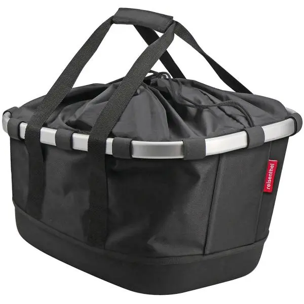 KlickFix Bikebasket GT Polkupyörän Kori 21L Taakse UniKlip2 - Musta Merkkituote