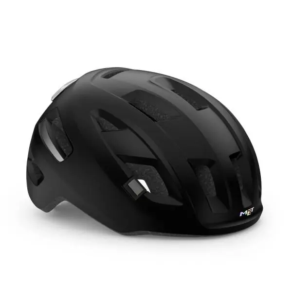 Vain Rajoitetun Ajan M E T E-Mob Pyöräilykypärä Musta - S 52-56 cm