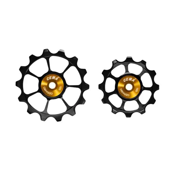 Cema Hihnapyörät Keraaminen -. Sram AXS 12V - Musta Heti Saatavilla
