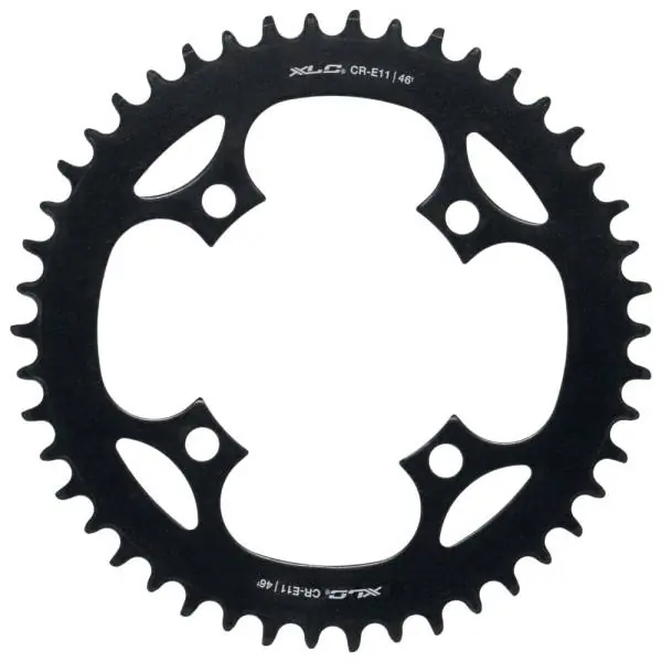 Edullinen Hinta XLC E11 Bosch/Shimano/Yamaha Hammaspyörä 46T 104mm - Musta